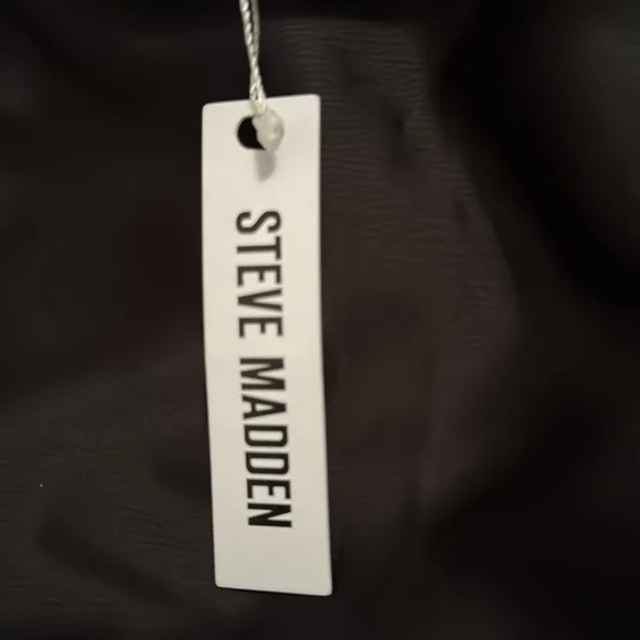 Steve Madden black Lucille satin dress - Picture 9 of 9